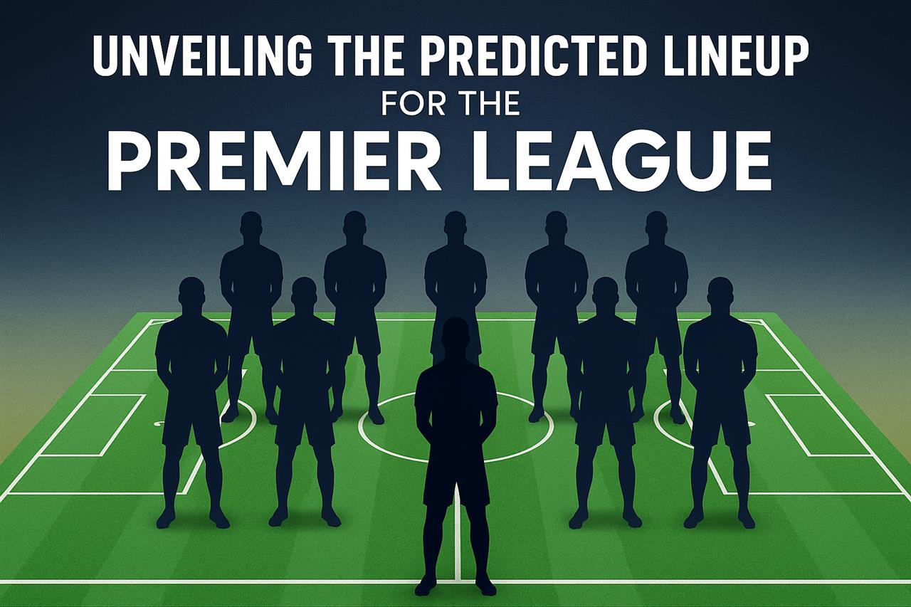 Unveiling the predicted lineup for the premier league